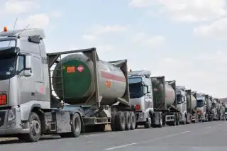 Перевозка газа в Казахстане
